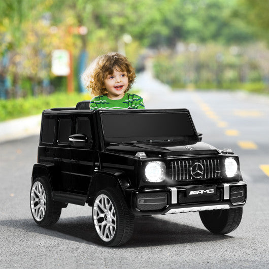 12V Mercedes-Benz G63 Licensed Kids Ride On Car with Remote Control-Black Hot on Sale