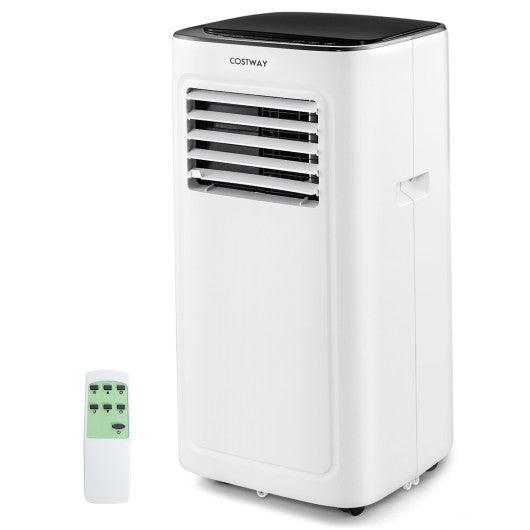 3-in-1 9000 BTU Air Conditioner with Dehumidifier and 24H Timer-White For Cheap