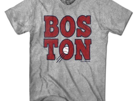 Boston Stacked T-Shirt on Sale