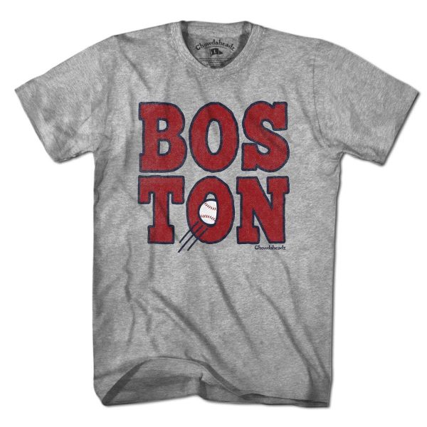 Boston Stacked T-Shirt on Sale