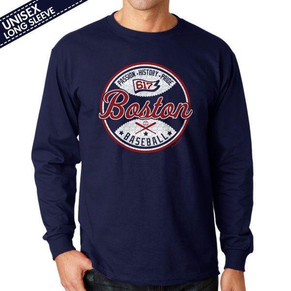 Boston Baseball Passion History Pride T-Shirt For Cheap