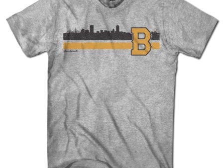 Boston B Black & Gold Sideline T-Shirt Online Hot Sale