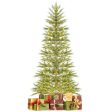 6.5 7.5 Feet Artificial Cypress Christmas Tree Pre-lit Hinged-7.5 ft Online