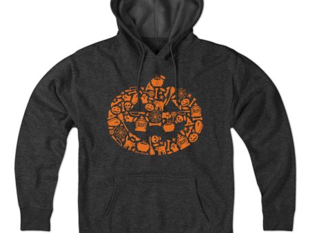 Halloween Icons Pumpkin Hoodie Online Sale