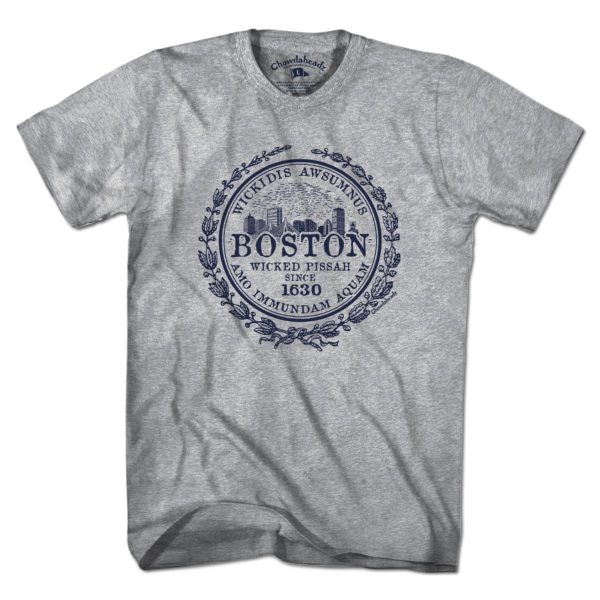 Boston City Seal T-Shirt Online now