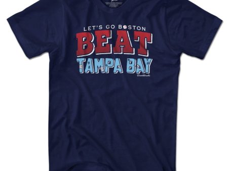 Beat Tampa Bay Baseball T-Shirt Discount