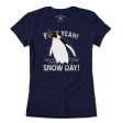 F Yeah! Snow Day! Penguin T-Shirt For Discount