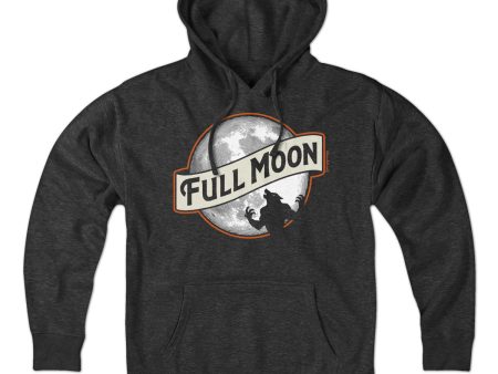 Full Moon Werewolf Label Hoodie For Sale