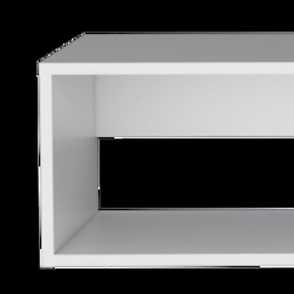 59  White Floating Mount TV Stand Supply