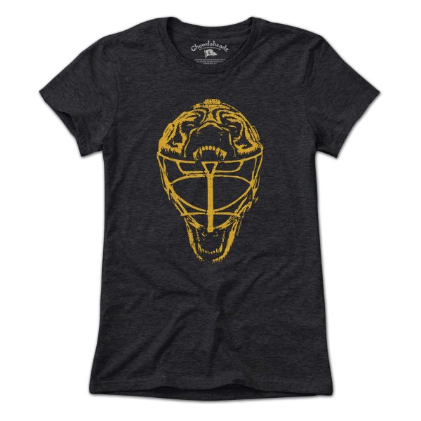 Boston Vintage Goalie Mask T-Shirt Hot on Sale