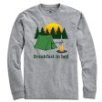 Breakfast in Bed Camping T-Shirt For Cheap