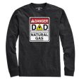 Dad Natural Gas Sign T-Shirt Hot on Sale