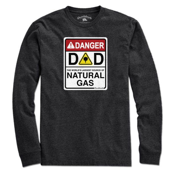 Dad Natural Gas Sign T-Shirt Hot on Sale