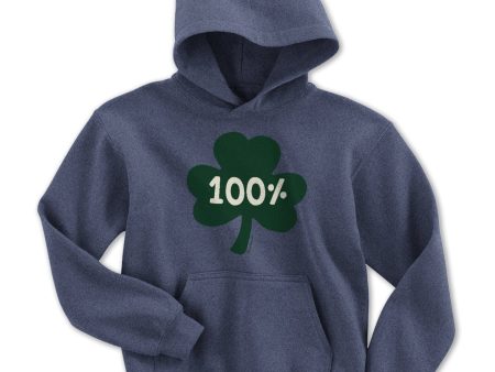 100% Irish Youth Hoodie Sale