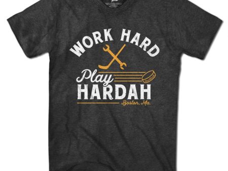 Work Hard Play Hardah Hockey T-Shirt Discount