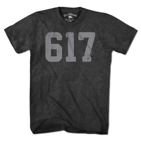 Boston 617 Block T-shirt Supply