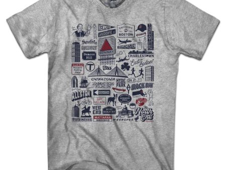 Boston Tourist Attraction T-Shirt Fashion