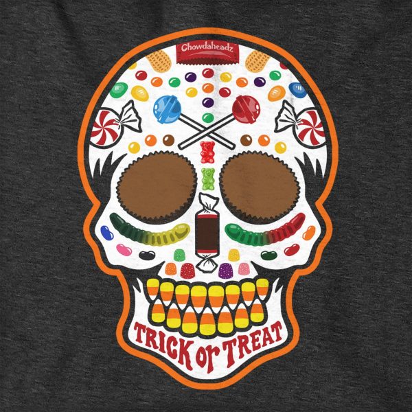 Halloween Candy Dead Head Hoodie For Discount