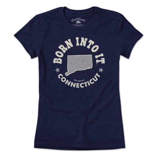 Born Into It Connecticut T-Shirt Online Sale