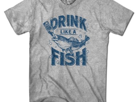 Drink Like a Fish T-Shirt Fashion