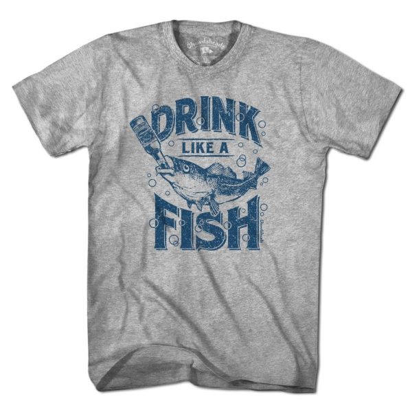 Drink Like a Fish T-Shirt Fashion