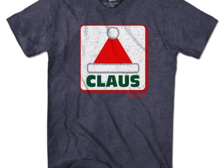 CLAUS Santa Hat Sign T-Shirt Online now