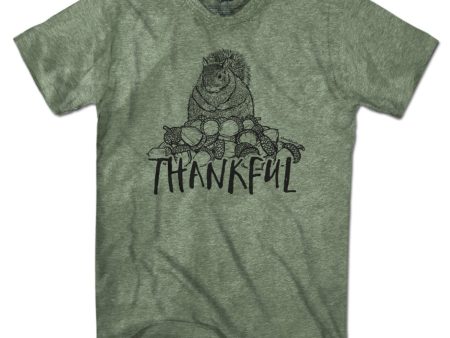 Thankful Squirrel T-Shirt Online Hot Sale