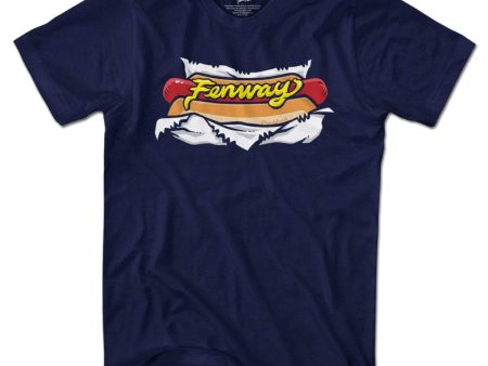 Fenway Hot Dog T-Shirt For Cheap