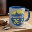 Attempting 26.2 Accent Coffee Mug, 11oz Fashion