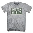 Boston 617 Scoreboard T-Shirt Sale