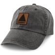 Fenway Leather Patch Washed Dad Hat Discount