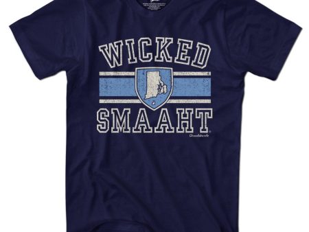 Wicked Smaaht University Rhode Island T-Shirt Online now