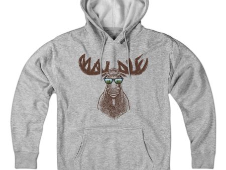 Cool Maine Moose Hoodie Sale