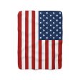 American Flag Sherpa Fleece Blanket Online now