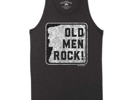 Old Men Rock Sign Men s Tank Top Sale