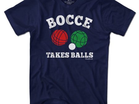 Bocce Takes Balls T-Shirt on Sale