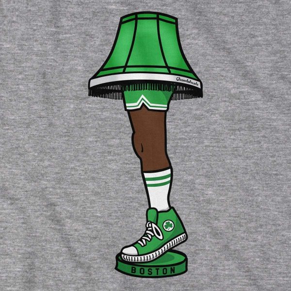 Boston Basketball Holiday Leg Lamp T-Shirt For Cheap