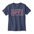 All We Need Is Love Youth T-Shirt Supply