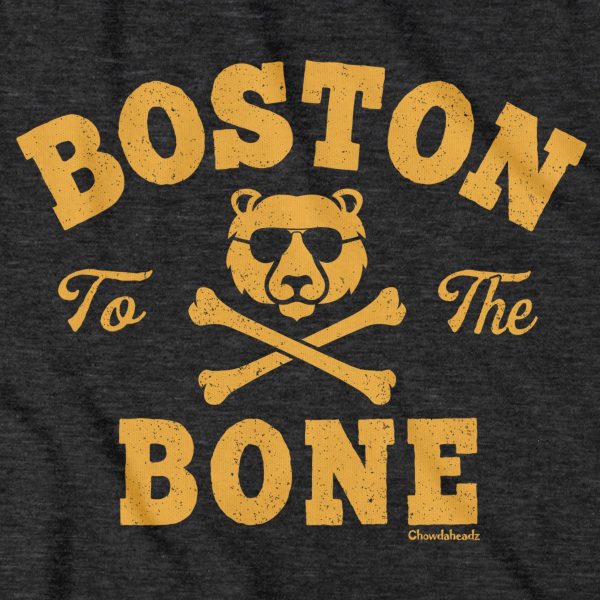 Boston to the Bone Black & Gold T-Shirt Supply