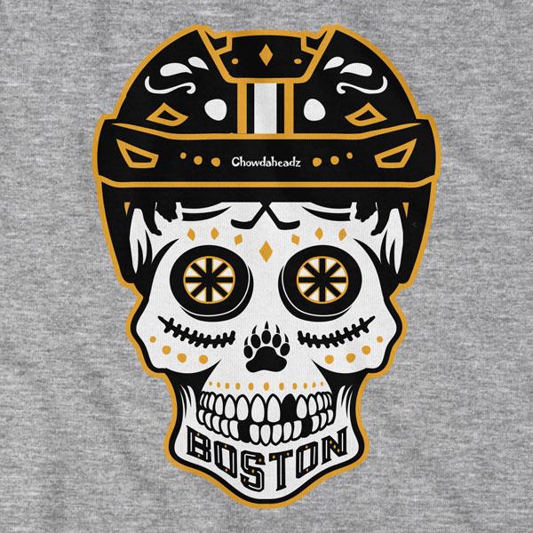 Boston Black & Gold Dead Head T-Shirt Supply