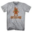 Bite Me Gingerbread Man T-Shirt Online