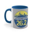 Attempting 26.2 Accent Coffee Mug, 11oz Fashion