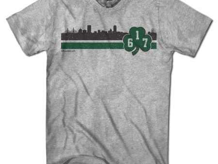 Boston 617 Shamrock Sideline T-Shirt Fashion