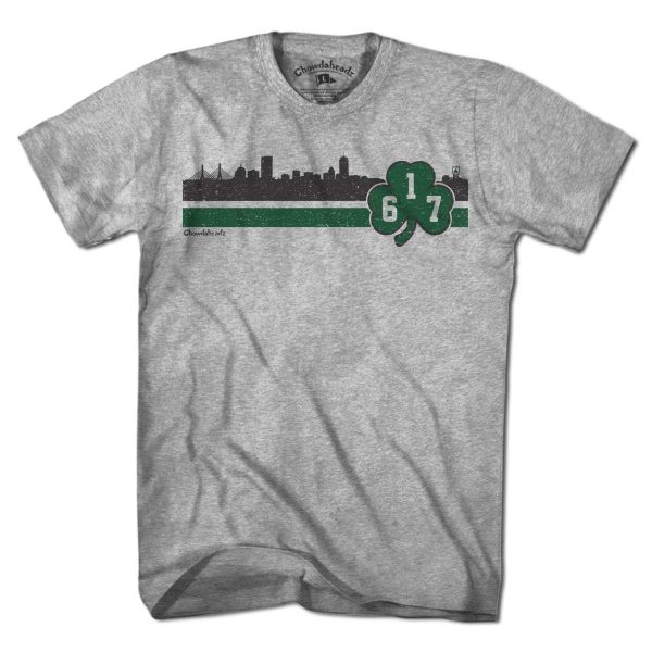 Boston 617 Shamrock Sideline T-Shirt Fashion