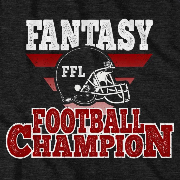 Fantasy Football Champion T-Shirt Hot on Sale