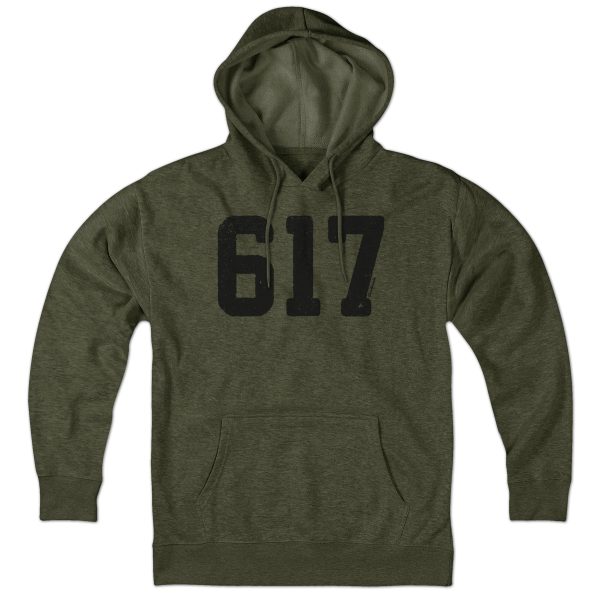 Boston 617 Block Hoodie For Sale