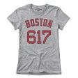 Boston 617 Baseball T-Shirt For Discount