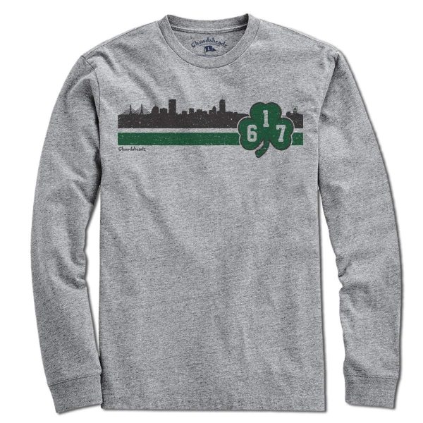 Boston 617 Shamrock Sideline T-Shirt Fashion