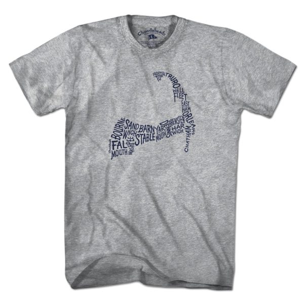 Cape Cod Cities & Towns T-Shirt Hot on Sale