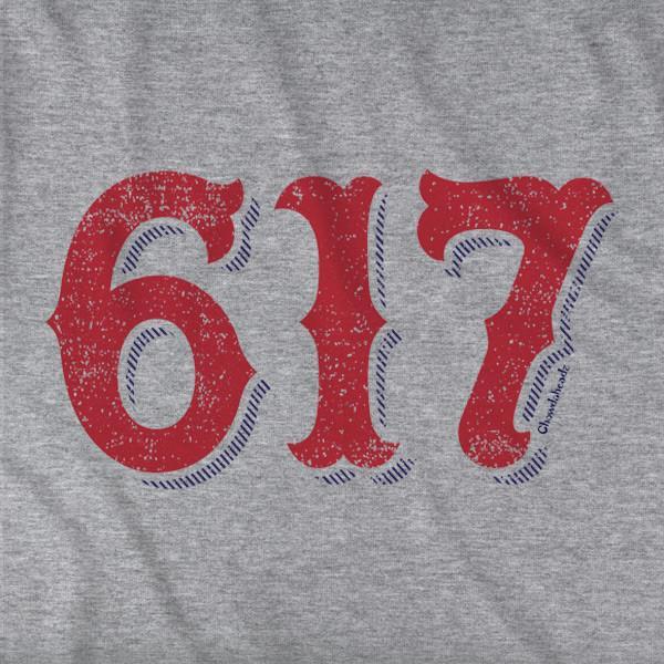 617 Boston Area Code T-Shirt Discount